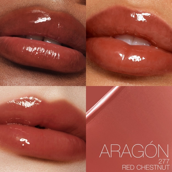 NARS Brilliant Lipgloss in Aragon (Warm Chestnut) - Picture 6 of 13